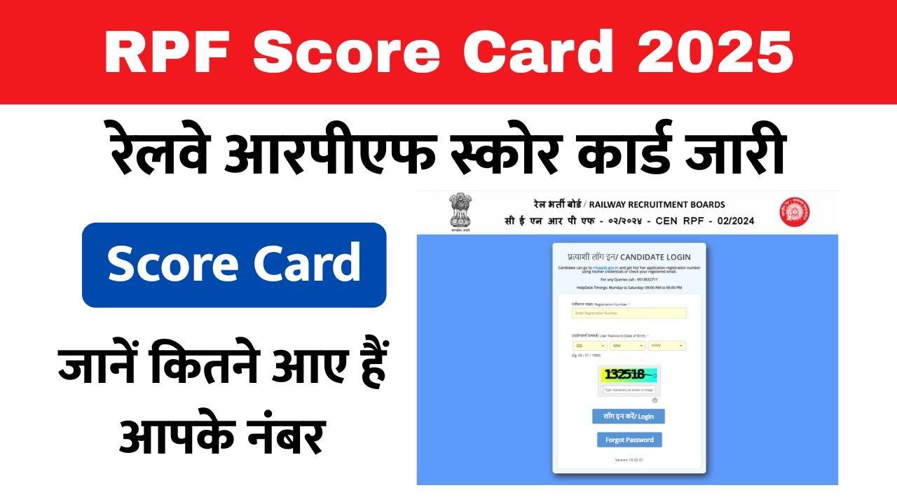 RPF Score Card Out